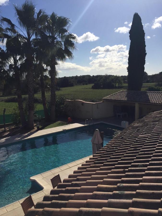 La Villa Mediterranee Wellness Spa Piscine Saint-Drezery Exterior foto